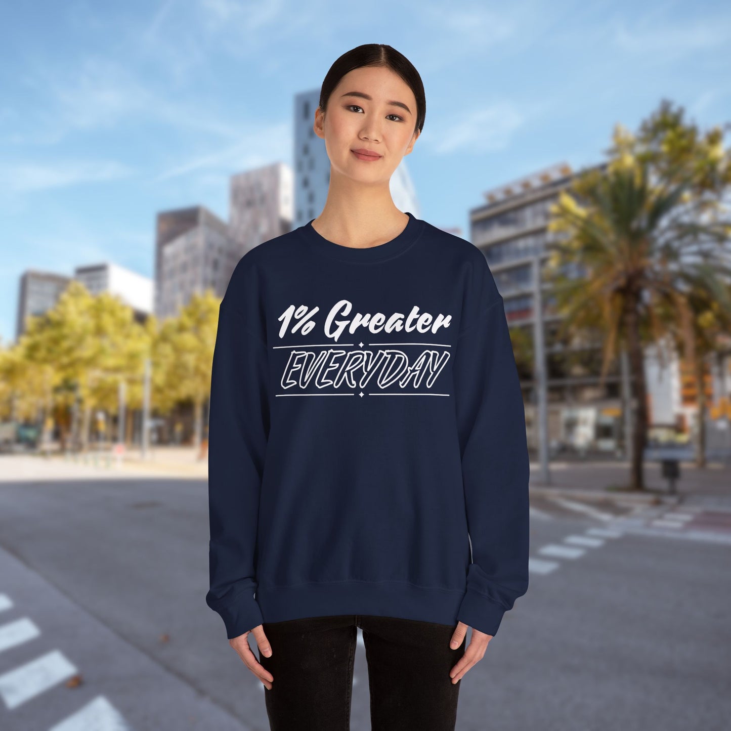 1% - Unisex Inspirational Sweatshirt