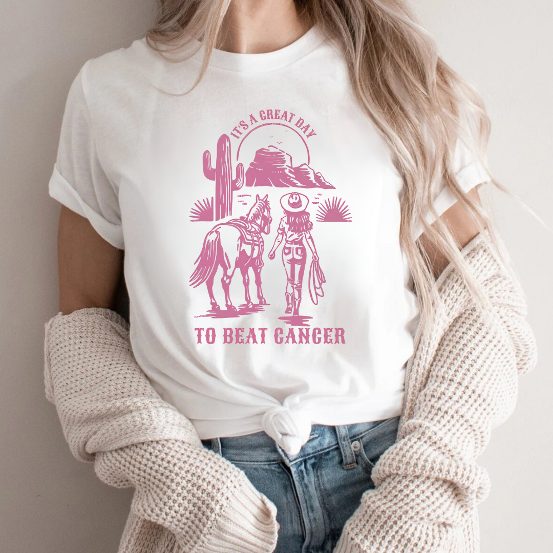 Great Day🎗️ Cancer Support T-shirt