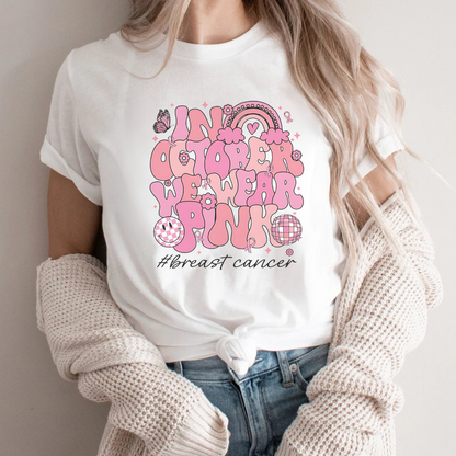 October🎗️ Cancer Support T-shirt