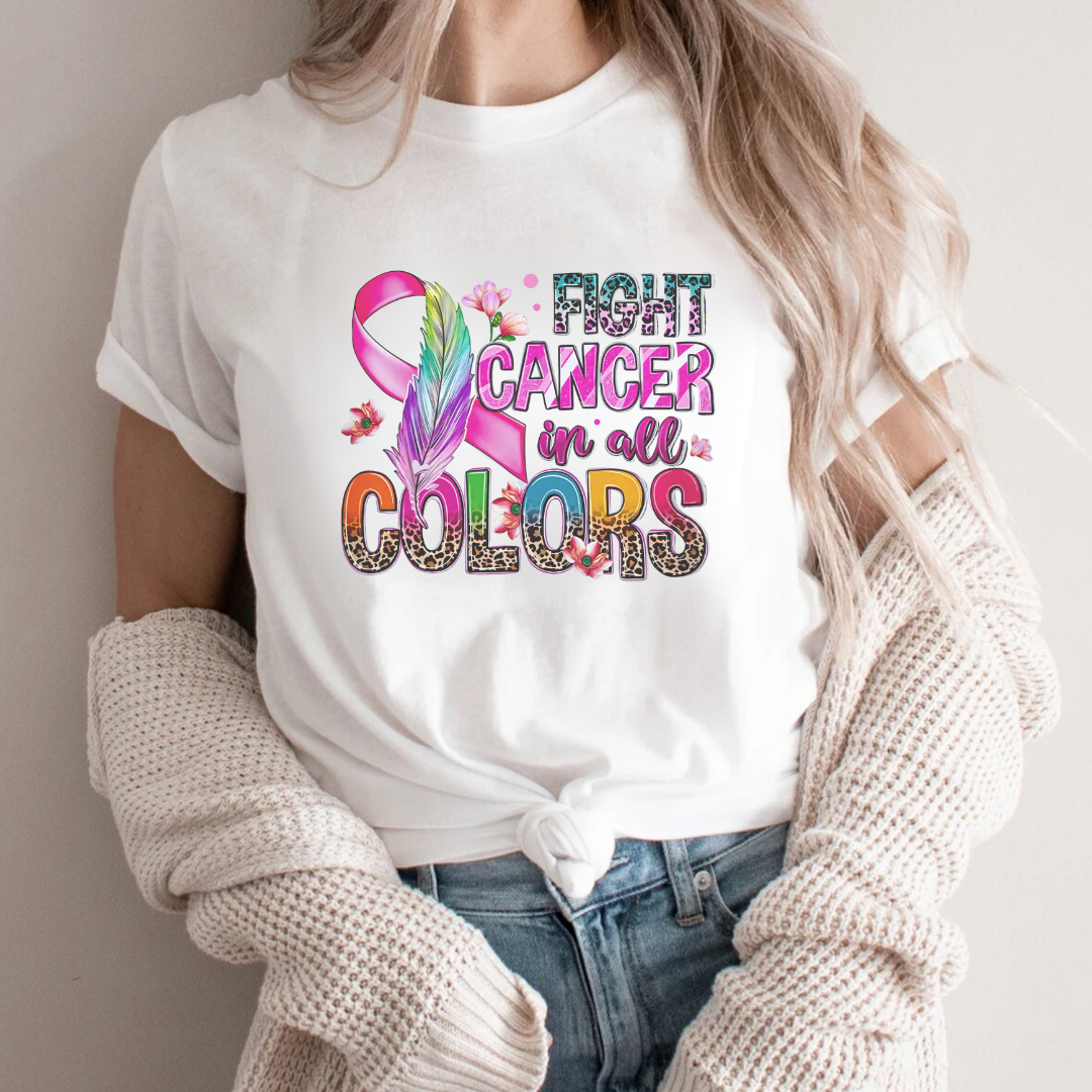 In all colors🎗️ Cancer Support T-shirt