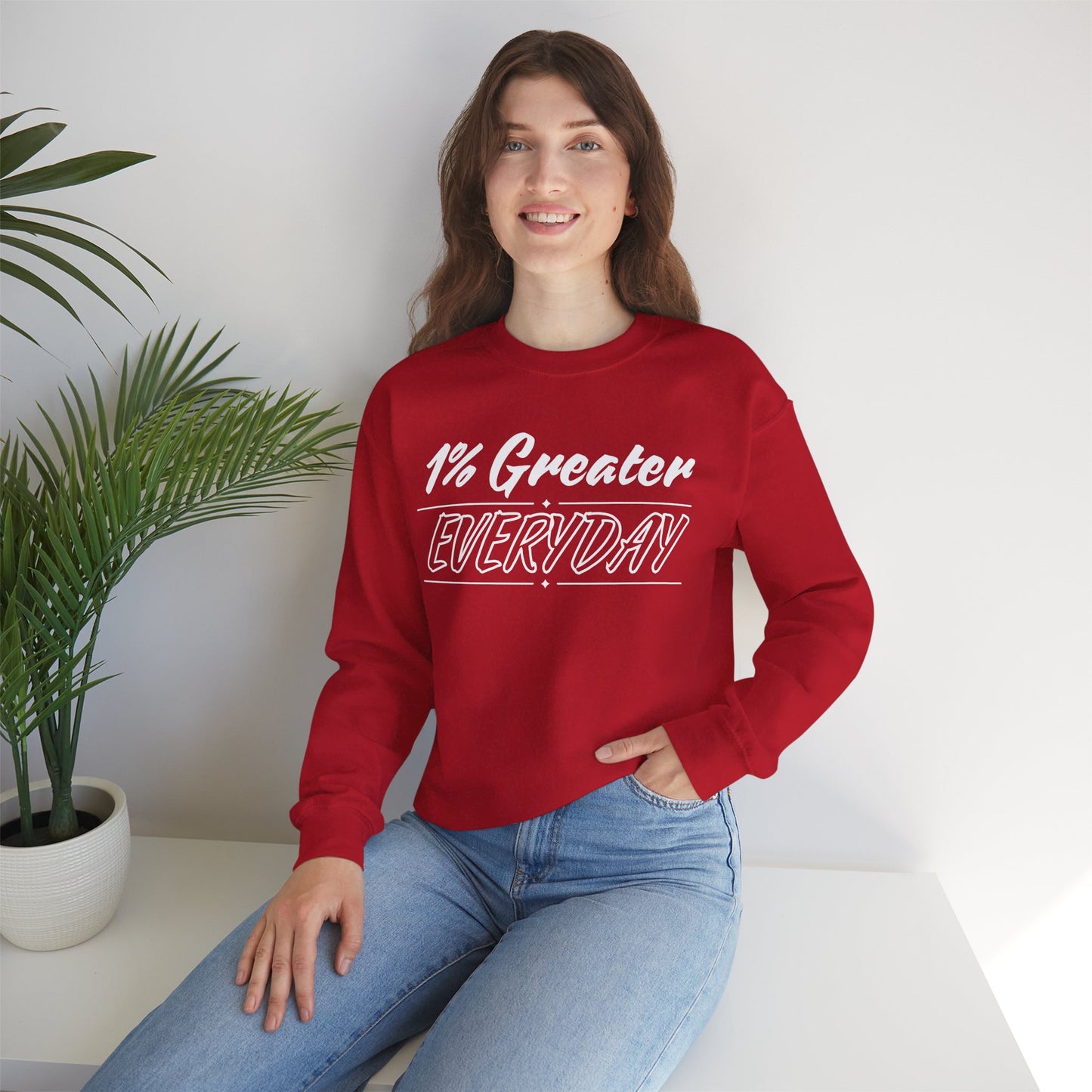 1% - Unisex Inspirational Sweatshirt