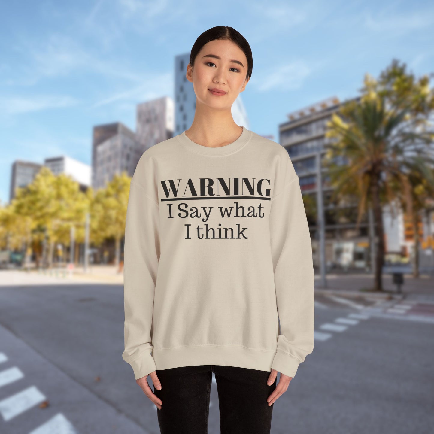 Warning - Unisex Sweatshirt