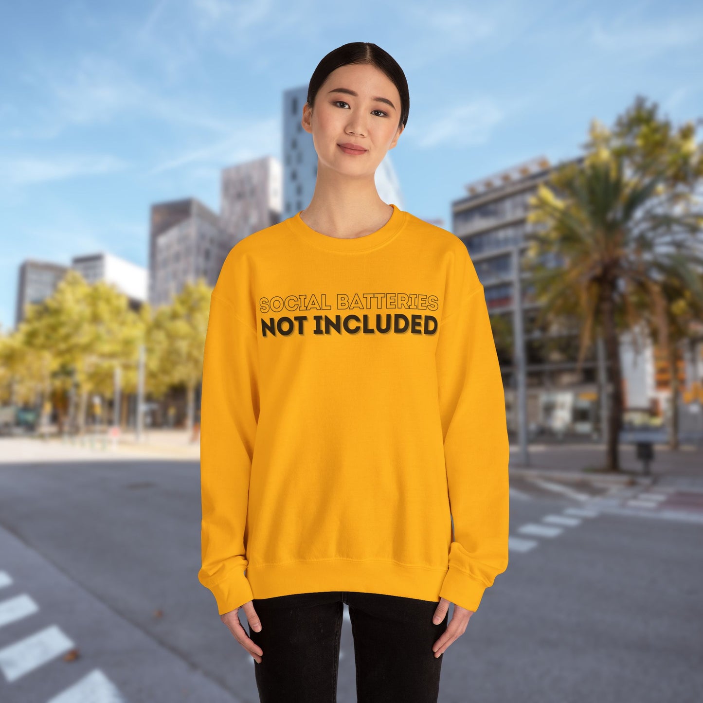 Included  - Unisex Sweatshirt