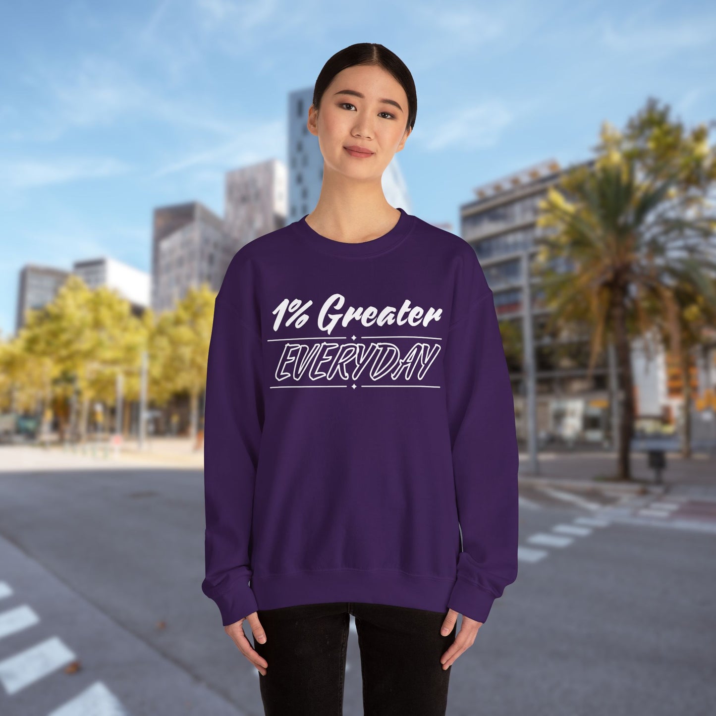 1% - Unisex Inspirational Sweatshirt