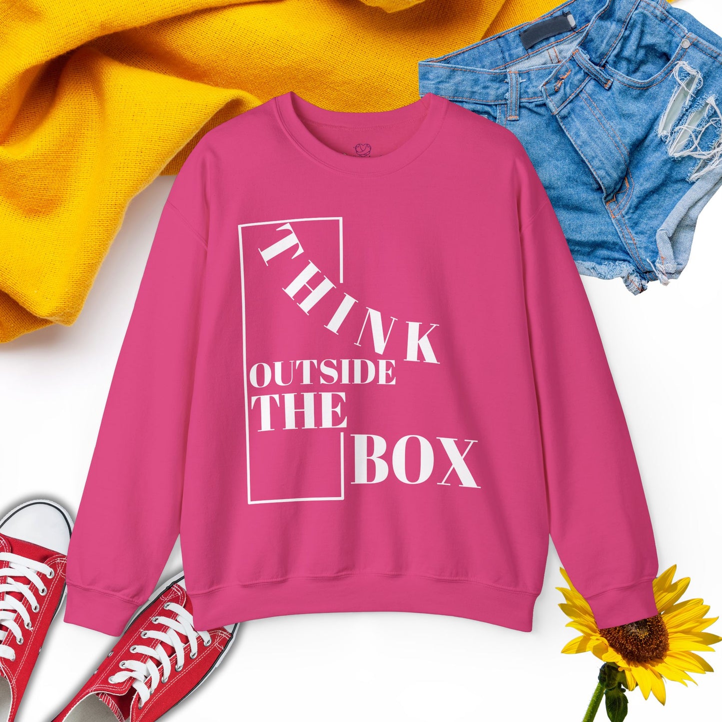 Think - Unisex Inspirationl Sweatshirt