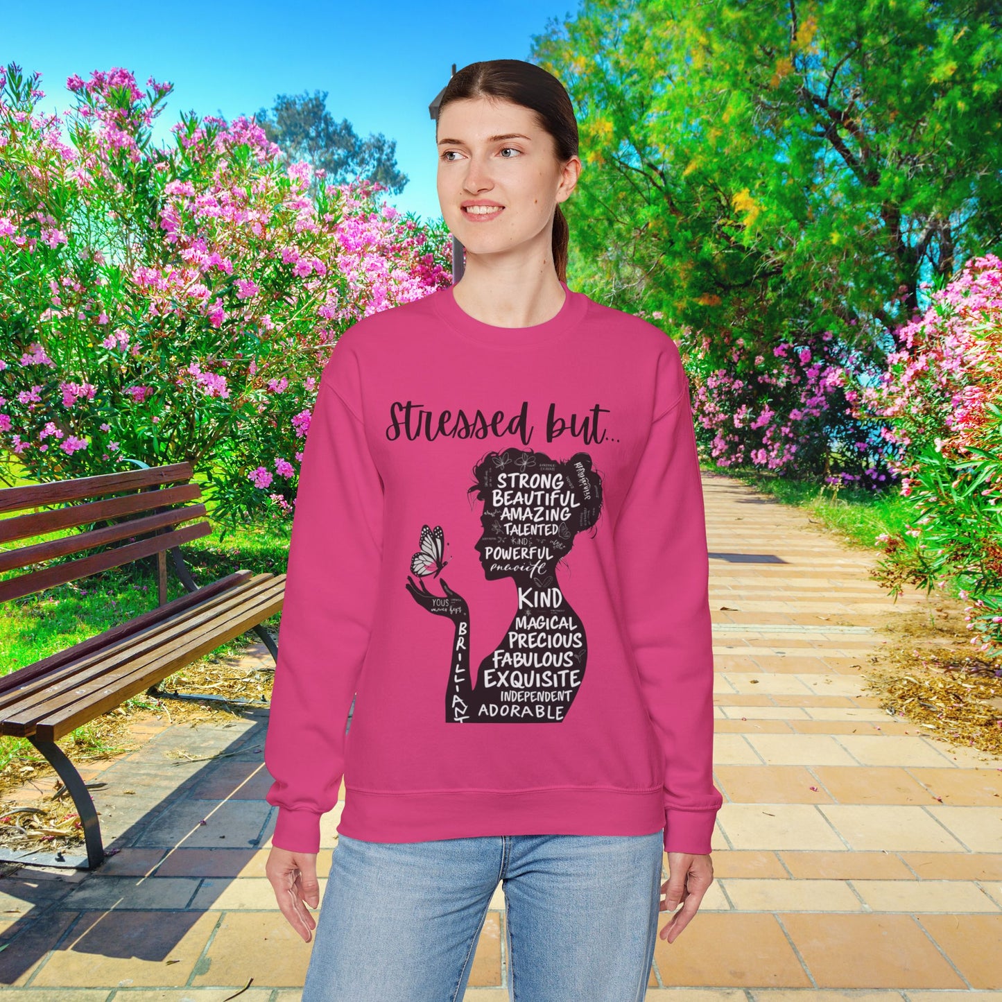 Stressed Girl - Unisex Sweatshirt