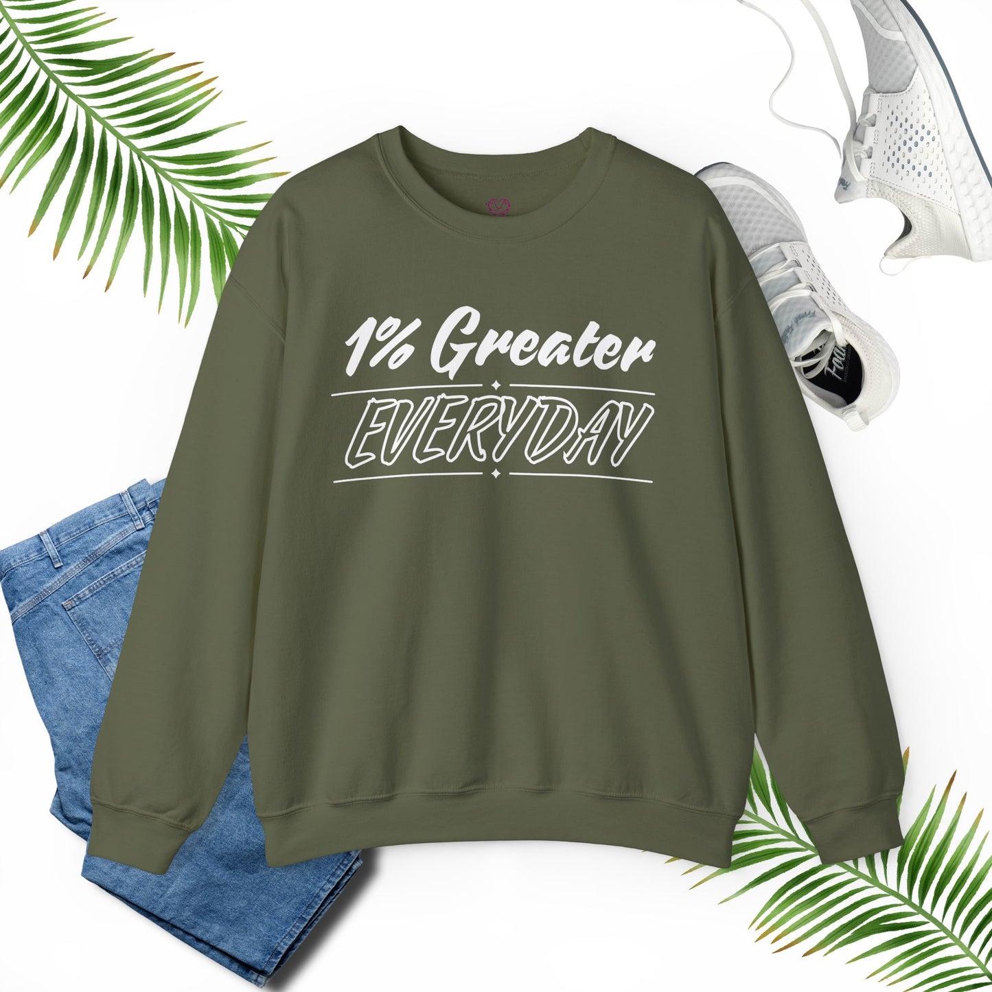 1% - Unisex Inspirational Sweatshirt