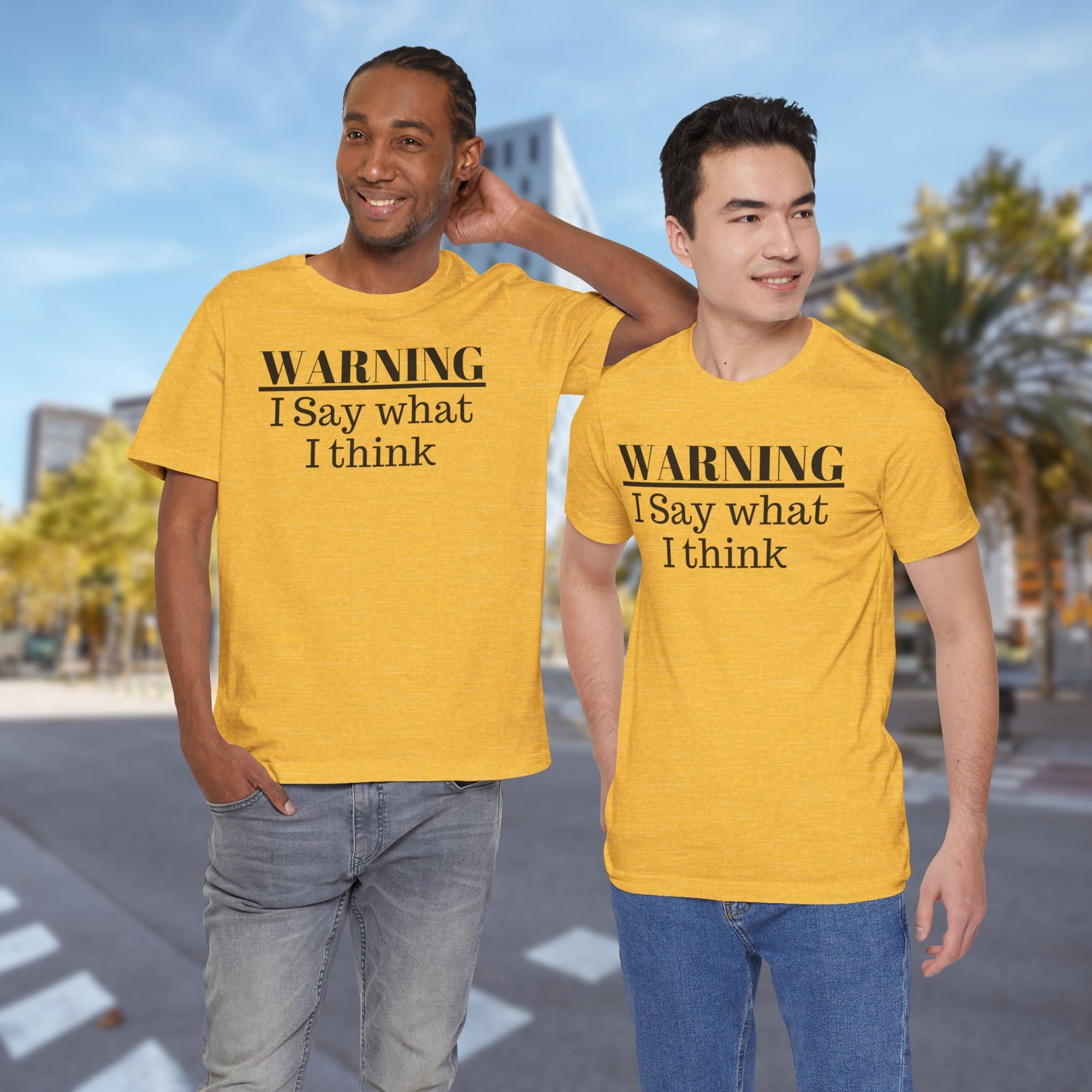 Warning - Unisex T-Shirt