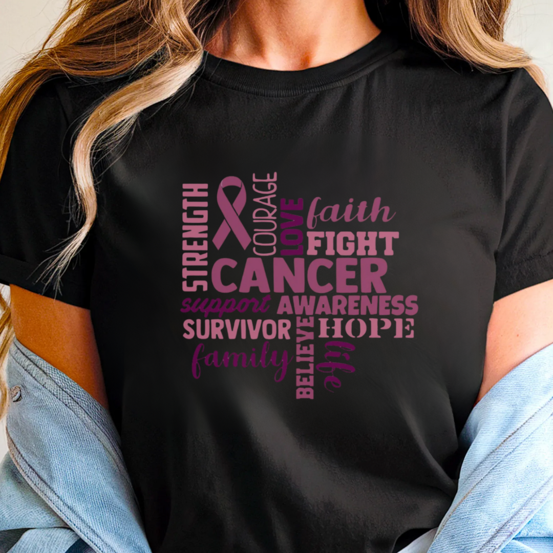 Support Awareness🎗️ Cancer Support T-shirt