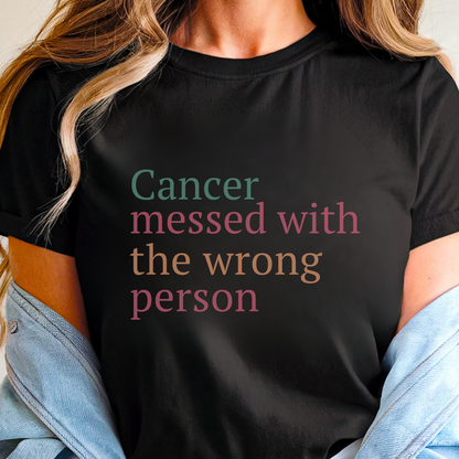 Messed🎗️ Cancer Support T-shirt