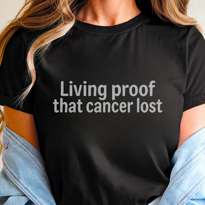 Living🎗️ Cancer Support T-shirt