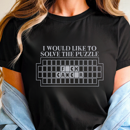Puzzle🎗️ Cancer Support T-shirt