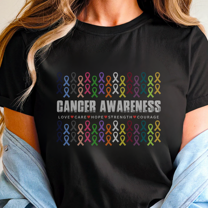 Cancer Awareness 🎗️ Cancer Support T-shirt