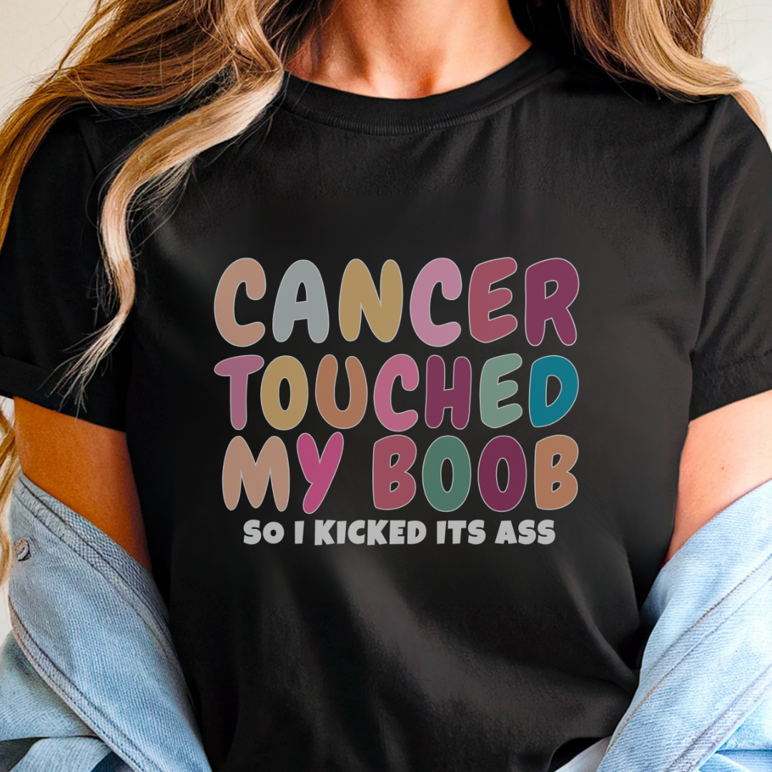 My boob🎗️ Cancer Support T-shirt