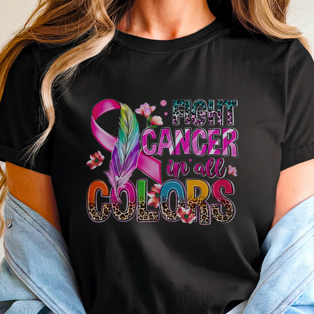 In all colors🎗️ Cancer Support T-shirt