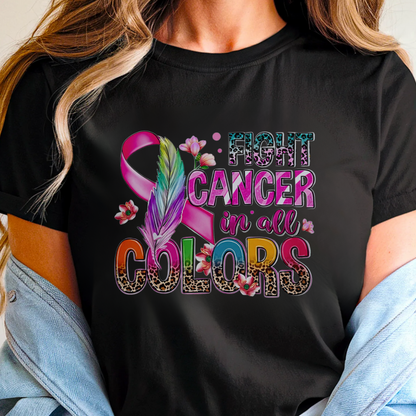 In all colors🎗️ Cancer Support T-shirt