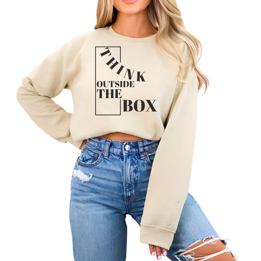 Think - Unisex Inspirationl Sweatshirt