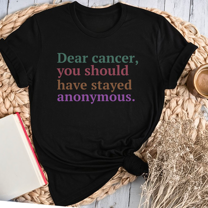 Dear - Anonymous