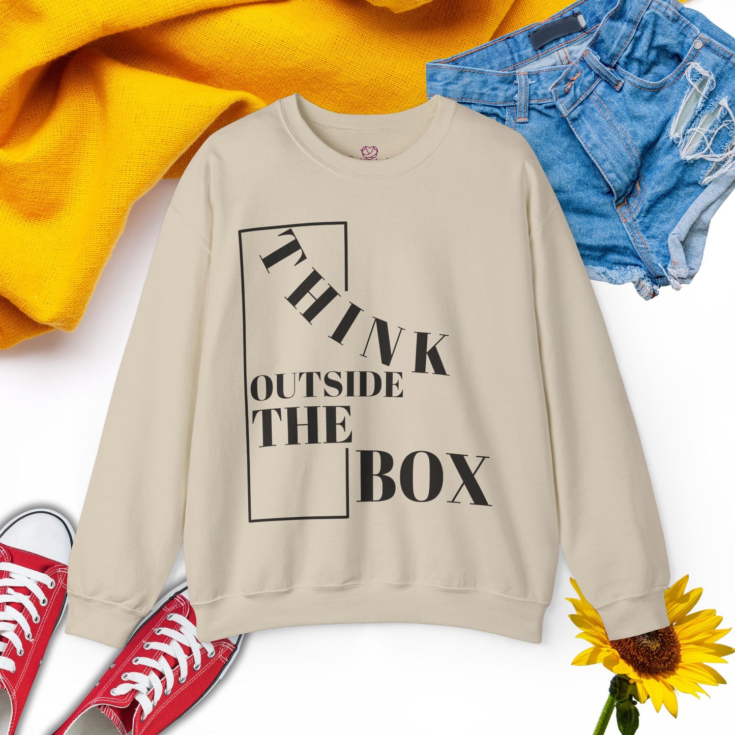 Think - Unisex Inspirationl Sweatshirt