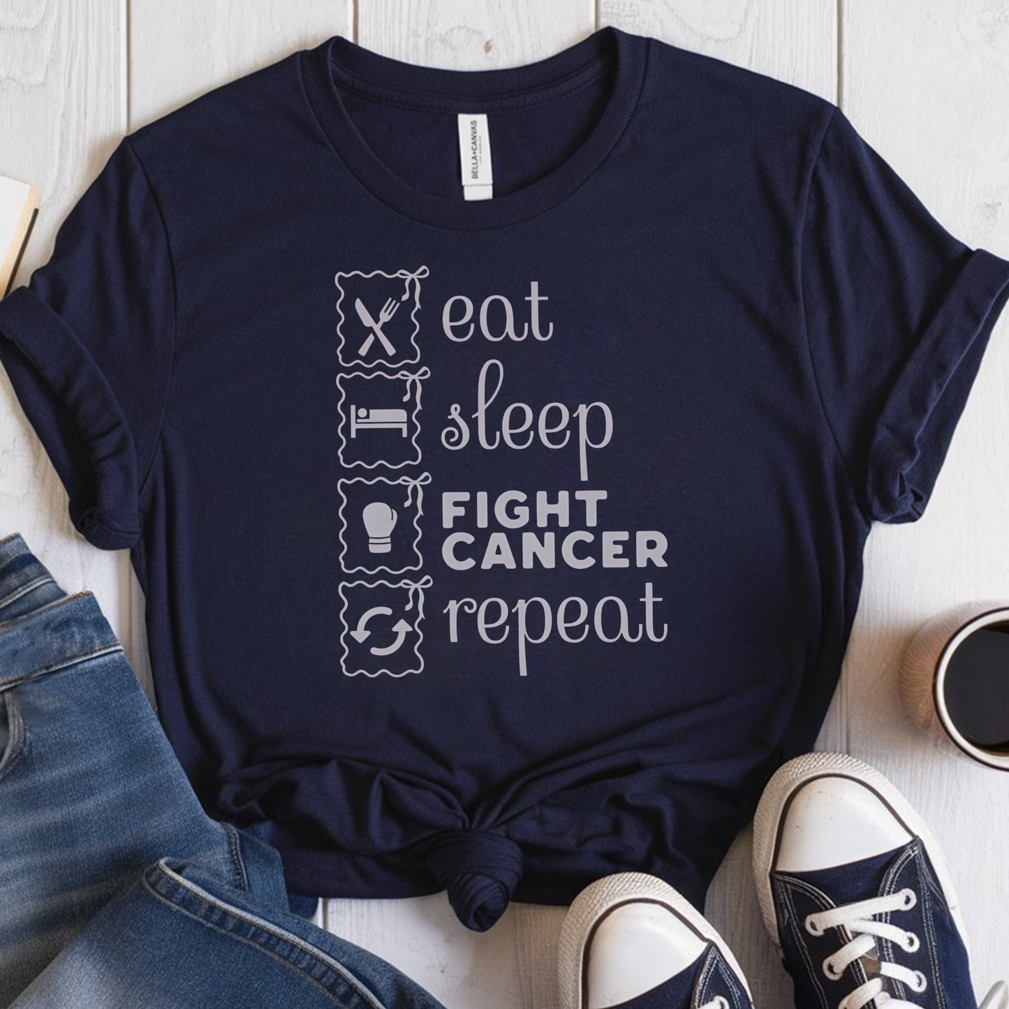 Repeat🎗️ Cancer Support T-shirt