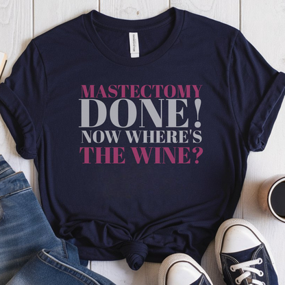 Wine🎗️ Cancer Support T-shirt