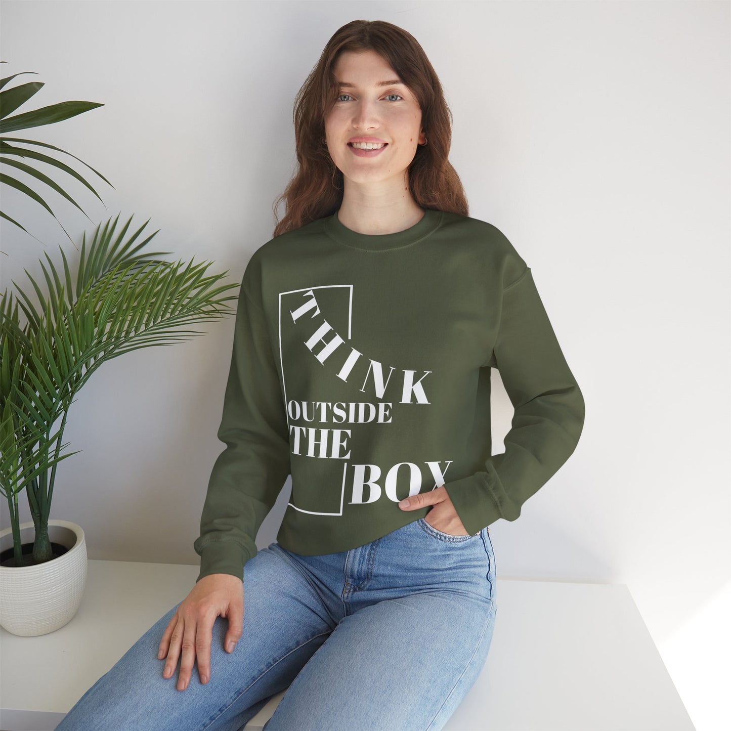 Think - Unisex Inspirationl Sweatshirt