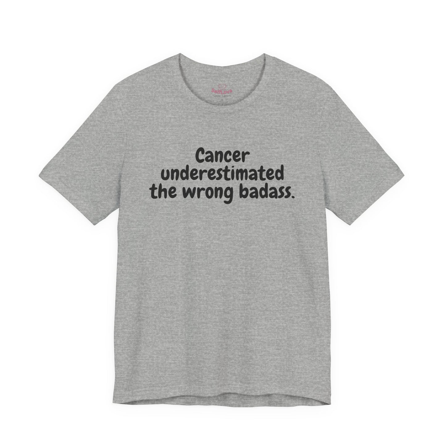 Underestimated🎗️Men's Cancer Support T-shirt