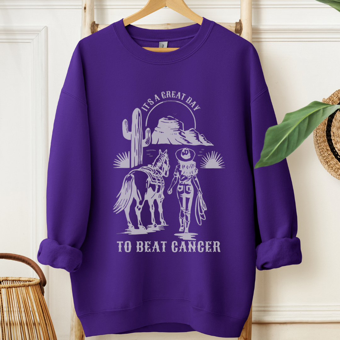 Great Day🎗️Cancer support Sweatshirt