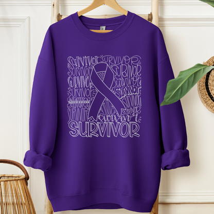Im a Survivor🎗️Cancer support Sweatshirt