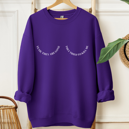 Gone🎗️Cancer support Sweatshirt