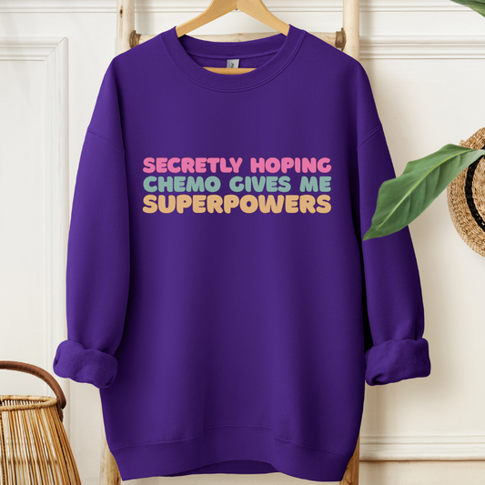 Superpowers 🎗️Cancer support Sweatshirt