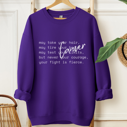 Cancer may...🎗️Cancer support Sweatshirt