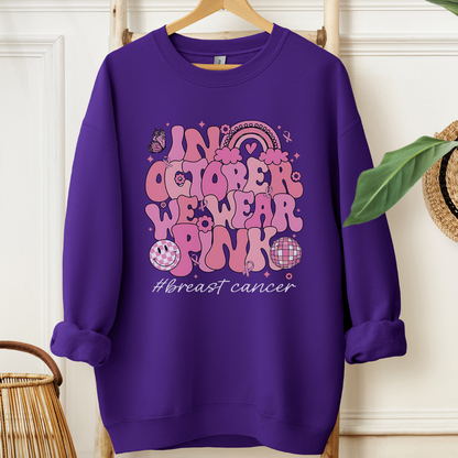 October🎗️Cancer support Sweatshirt