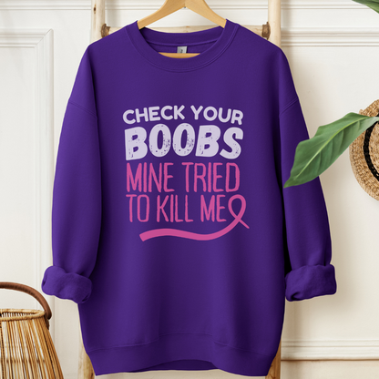 Tried🎗️Cancer support Sweatshirt