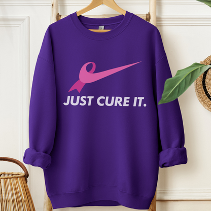 Just Cure it🎗️Cancer support Sweatshirt