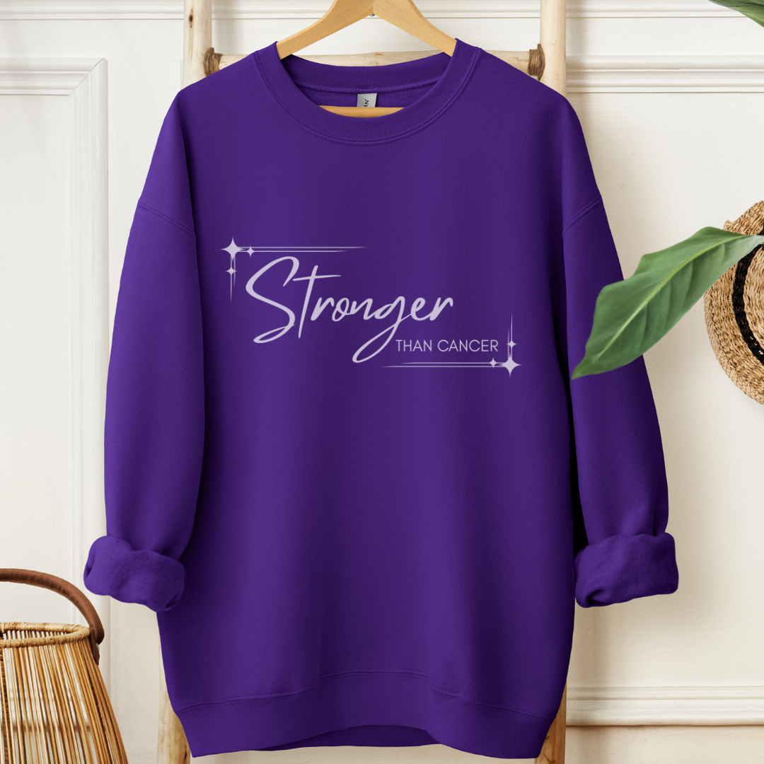 Stronger Than🎗️Cancer support Sweatshirt