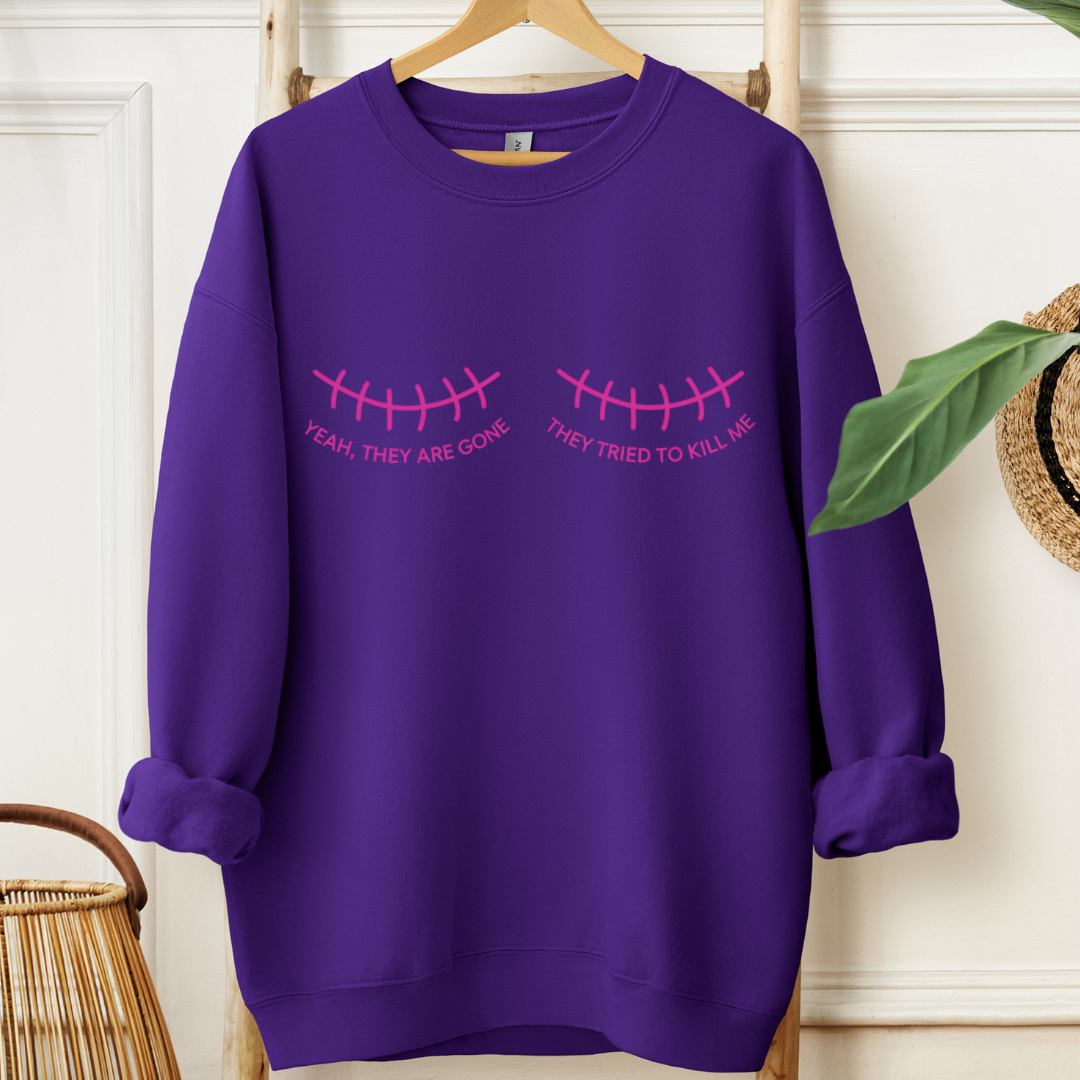 Gone (Scars)🎗️Cancer support Sweatshirt