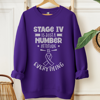Stage IV🎗️Cancer support Sweatshirt