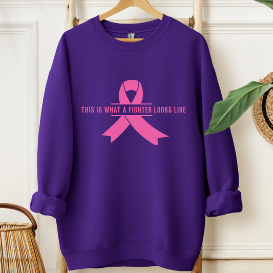 Fighter🎗️Cancer support Sweatshirt