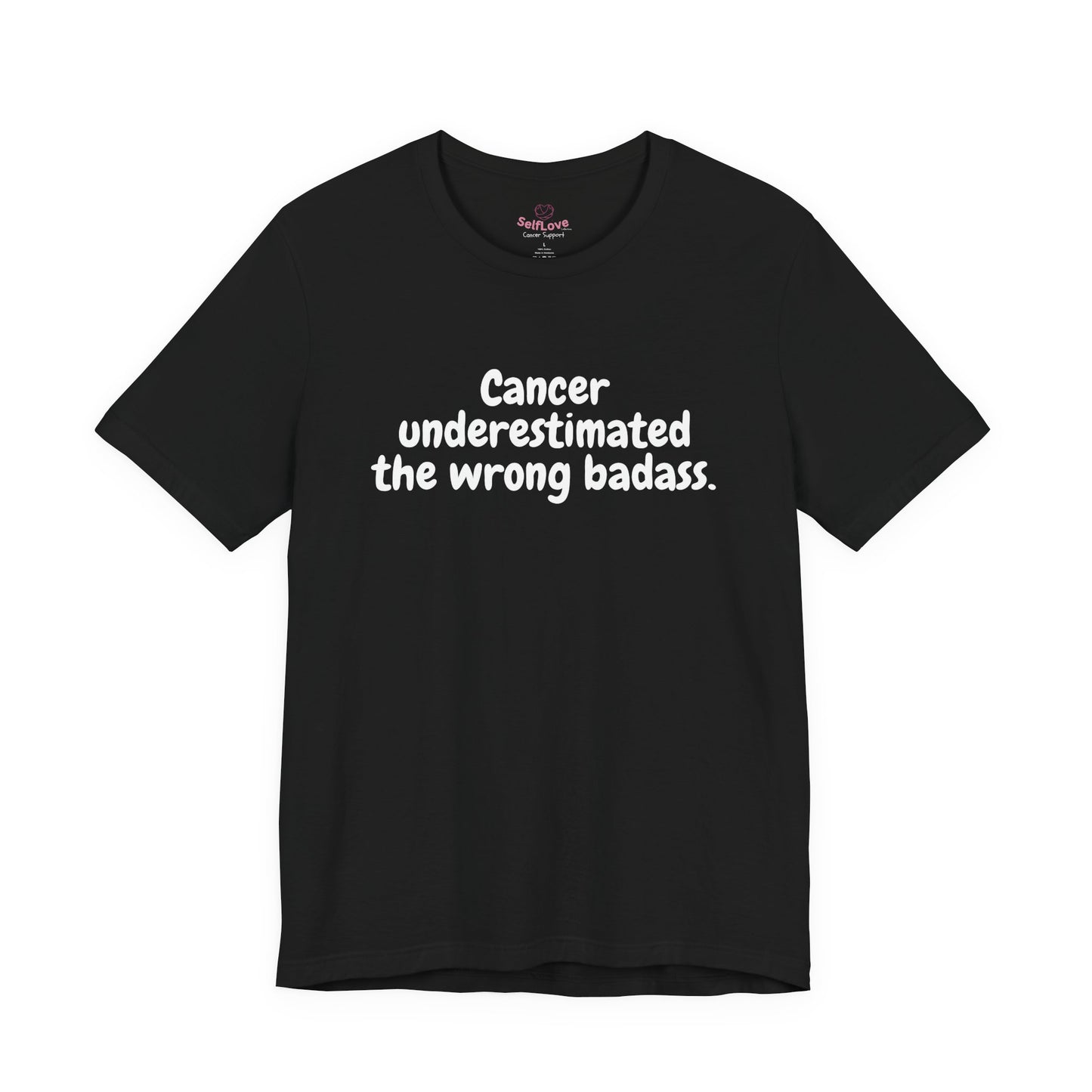 Underestimated🎗️Men's Cancer Support T-shirt
