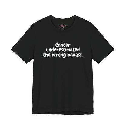 Underestimated🎗️Men's Cancer Support T-shirt