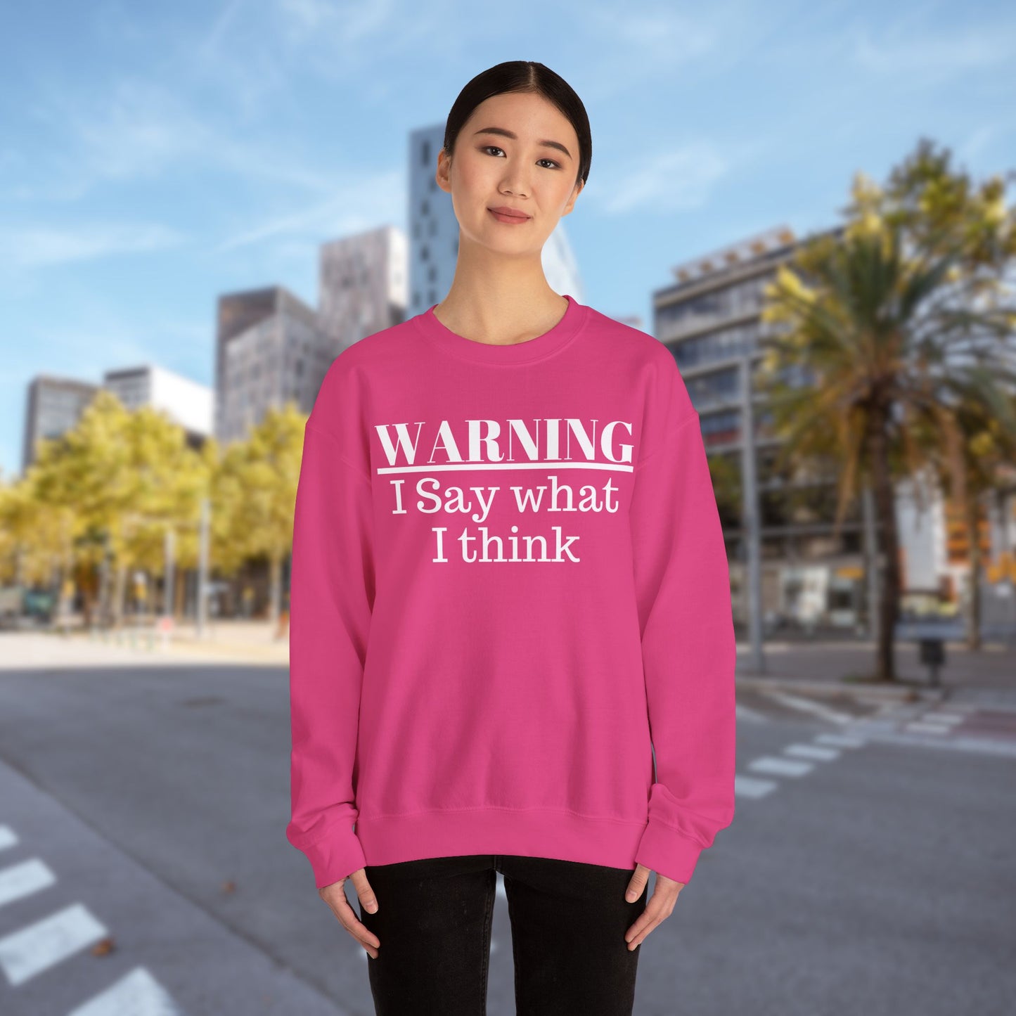 Warning - Unisex Sweatshirt