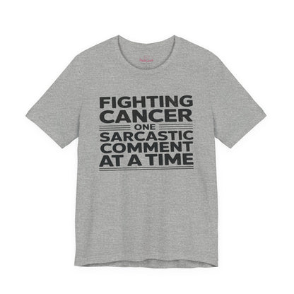 Comment🎗️Men's Cancer Support T-shirt