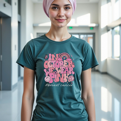 October🎗️ Cancer Support T-shirt