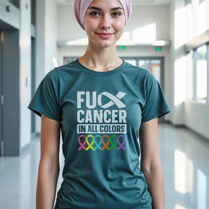F.Cancer🎗️ Cancer Support T-shirt