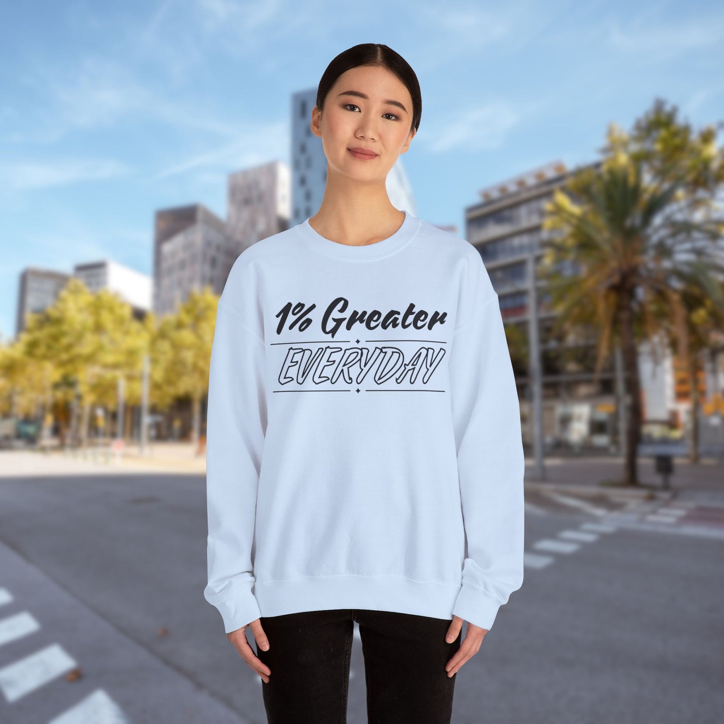 1% - Unisex Inspirational Sweatshirt