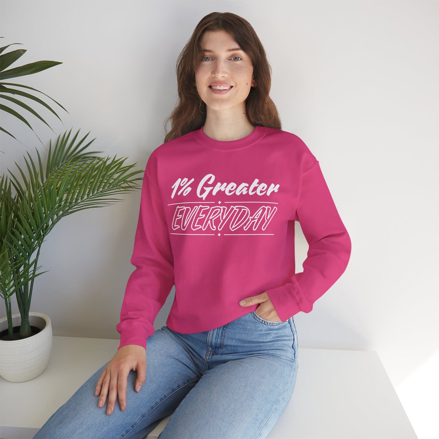 1% - Unisex Inspirational Sweatshirt