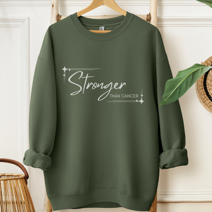 Stronger Than🎗️Cancer support Sweatshirt