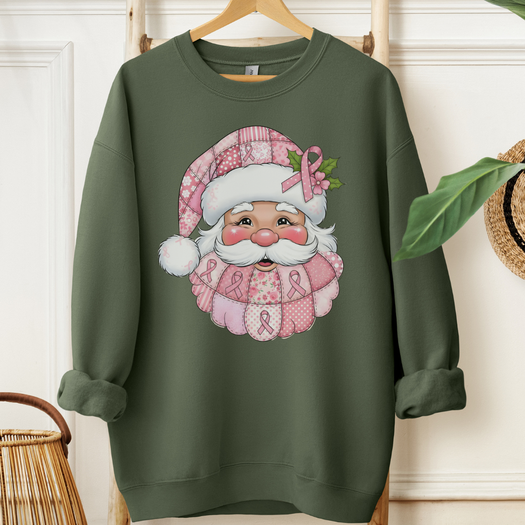 Santa🎗️Cancer support Sweatshirt (Christmas Limited Edition)