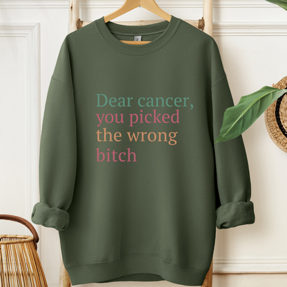Dear🎗️Cancer support Sweatshirt